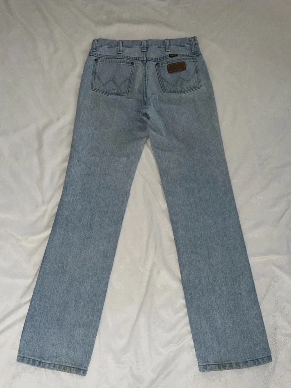 Wrangler Men's Light Blue “Cowboy Cut” Slim Fit Jeans - 31x34 (210)